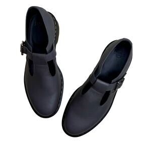 DR. MARTENS NIB AIR WAIR Women's US 11 Polley T Bar Mary Jane Shoe Lead Virginia